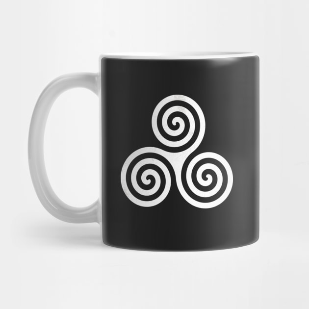 Celtic Triple Spiral by Pushloop